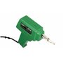 SALKI | Kit de Soudage | Trousse avec Fers à Souder d'Étain 100W et 30W | Support et Pointes Interchangeables | Vert