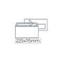 Liderpapel Lot de 500 feuilles de papier en silicone pour fenêtre droite américaine Blanc 115 x 225 mm