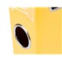 Liderpapel 932062 Documenta Classeur Levier Carton Rembordé PVC 1,9 mm Dos 52 mm Rado Métallique Jaune
