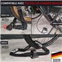 KRASER KR45B Ancrage Moto Sol et Mur, Unique avec Base Anti-Levier, Compact et Résistant, Ancre Moto Haute Sécurité pour Antivol