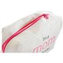 Trousse DKD Home Decor 4 pièces Noir Polyester Blanc Multicolore Moderne (20 x 8 x 14 cm)