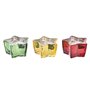Bougie DKD Home Decor Jaune Rouge Vert Étoile Noël 10 x 10 x 5