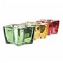 Bougie DKD Home Decor Jaune Rouge Vert Étoile Noël 10 x 10 x 5,5 cm (3 Unités)