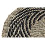 Dessous de plat DKD Home Decor Noir Naturel 38 x 38 x 1 cm
