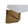 Applique Murale DKD Home Decor Blanc Noir Doré 50 W 220 V 15 x 19 x 27 cm 15 x 19 x 30 cm (2 Unités)