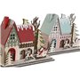 Décorations de Noël DKD Home Decor Rouge Rose clair 23,5 x 11 x 20,5 cm (2 Unités)