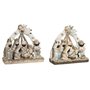 Crèche de Noël DKD Home Decor Bleu Blanc Marron Résine 23