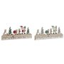 Calendrier de lAvent DKD Home Decor Bois MDF 45 x 1 x 19 cm 45 x 2 x 19 cm (2 Unités)