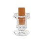 Chandelles DKD Home Decor Gris Orange Noël 2 x 2 x 20 cm (4 Pièces) (2 Unités)