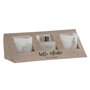Chandelles DKD Home Decor Blanc Noël 5 x 5 x 6 cm
