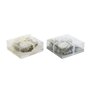 Bougie DKD Home Decor Doré Argenté Noël 21