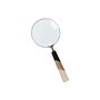 Figurine Décorative Home ESPRIT Bicolore Colonial Loupe 10 x 2,5 x 24,5 cm (2 Unités)