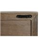 Décoration murale Home ESPRIT Blanc Naturel Floral 60 x 2,5 x 60 cm (4 Pièces)