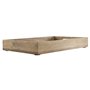 Jeux de plateaux Home ESPRIT Blanc Naturel Indien 44 x 29 x 5 cm (2 Unités)