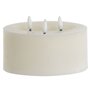 Bougie LED Home ESPRIT Beige 15 x 15 x 7 cm (AA)