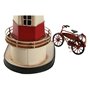 Figurine Décorative Home ESPRIT Bleu Rouge Crème Bleu ciel 13 x 13 x 32 cm (3 Unités)