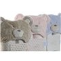 Couverture Home ESPRIT Bleu Beige Rose 100 x 75 x 20 cm (3 Unités)
