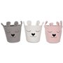 Panier Home ESPRIT Marron Beige Rose (3 Unités)