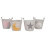 Panier Home ESPRIT Multicouleur (4 Unités)