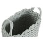 Set de basket Home ESPRIT Vert Gris Rose Corde (2 Pièces) (3 Unités)