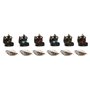 Support Home ESPRIT Céramique Mandala Indien 13 x 8 x 12,5 cm Encens (6 Unités)