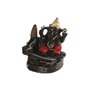 Support Home ESPRIT Céramique Mandala Indien 13 x 8 x 12,5 cm Encens (6 Unités)