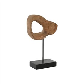 Figurine Décorative Home ESPRIT Marron Noir Moderne 20 x 9 x 34 cm