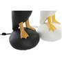 Lampe de bureau Home ESPRIT Jaune Blanc Noir 25 W 220 V (2 Unités)