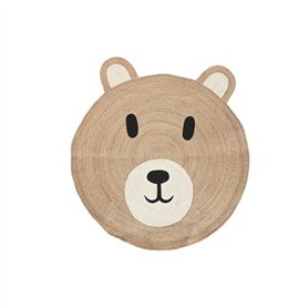 Tapis Home ESPRIT Enfant Ours 120 x 120 x 1 cm