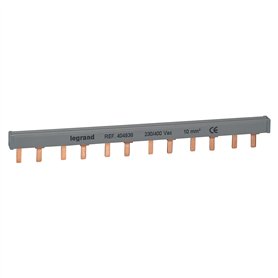 Legrand 404938E Peigne d'alimentation répartiteur bipolaire de 12 modules