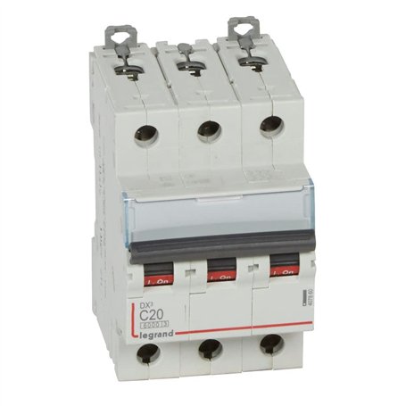 Legrand 407860E Interrupteur automatique magnétique thermique 3P