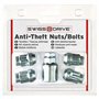 Sumex ATB1250 Antivol Type B 12X1.50 Ecrou (4 Pièces)