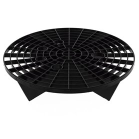 S SUMEX Grille séparateur Seau de Nettoyage 20 litres Billionaire Grill for Bucket Couleur Noire Idéal pour séparer la saleté