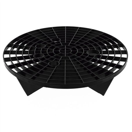 S SUMEX Grille séparateur Seau de Nettoyage 20 litres Billionaire Grill for Bucket Couleur Noire Idéal pour séparer la saleté