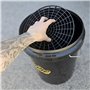S SUMEX Grille séparateur Seau de Nettoyage 20 litres Billionaire Grill for Bucket Couleur Noire Idéal pour séparer la saleté