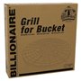 S SUMEX Grille séparateur Seau de Nettoyage 20 litres Billionaire Grill for Bucket Couleur Noire Idéal pour séparer la saleté