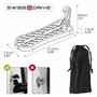 SUMEX S Marche pour Porte de Voiture 21 cm Pédale Pliable pour véhicule avec Marteau de sécurité Livré avec Sac de Rangement All