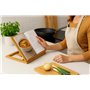 DAMDAM GO | Support de lecture ajustable en bois MDF blanc 30 x 24 x 7 cm