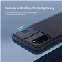 XTCASE Coque pour Samsung Galaxy S20 FE 4G/5G, Protection de la Caméra Étui avec Ultra Mince Coulisse Cache Objectif, Plastique 
