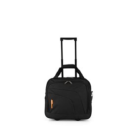 GABOL Mallette avec roulettes Noir Sac de Travail Unisexe