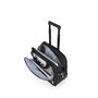 GABOL Mallette avec roulettes Noir Sac de Travail Unisexe, Adulte, Taille Unique