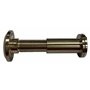 FontBrico A-1805595 Judas de porte avec lentille d'angle de 180 degrés pour portes intérieures et extérieures Diamètre 14 mm Épa