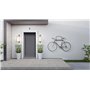 ARREGUI A-1068006G Support mural pliable pour 2 vélos, support mural en acier, résistant en acier, gris