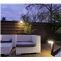 Borne Solaire Extérieure Venus Led à Détecteur de Mouvement - Eclairage Exterieur Solaire Puissant 600 lumens - Hauteur 70 Cm - 