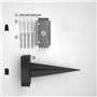 Borne Solaire Extérieure Venus Led à Détecteur de Mouvement - Eclairage Exterieur Solaire Puissant 600 lumens - Hauteur 70 Cm - 