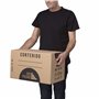 BOXPACKING | Cartons Déménagement | Lot de 6 Boite Carton Demenagement, Emballage | 50x30x30 cm | Avec Poignées | Boite Rangemen