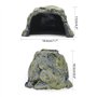 Cachette Reptile Abri pour Tortue Decoration Aquarium pour Animaux de Compagnie se Cachent Grottes pour Amphibiens Poissons de L