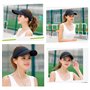 Visières de Pare Soleil pour le Femme et Homme, Visor Protection, Visiere Casquette Sport Chapeau Air Loisirs Hat Chapeaux de An