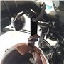 Verrou de Casque, 2 Pièces Heavy Duty Casque de Verrouillage Antivol Verrouillage PIN Chaîne Boucle Secure Lock Équipement Moto