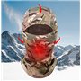 Freesom Lot de 3 Cagoule Camouflage Chasse Commando Militaire Adulte Moto 3D Français Cache Cou Col Visage Couvre-Chef Bandana T